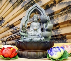 Водоспад полістоун "Будда"