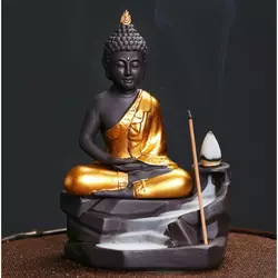 Підставка "Рідкий дим" кераміка "Амітабха Будда" 10*7*15см.