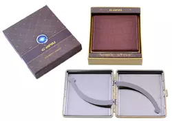 Портсигар в подарунковій упаковці GVIPAI (Шкіра, 20 шт) №XT-4986-2