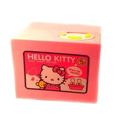 Интерактивная копилка "Hello Kitty" на батарейках (12х9х10 см)