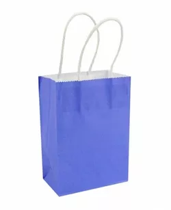 Пакет упаковочный бумажный Синий