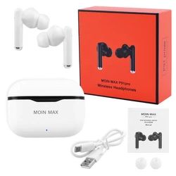 Бездротові навушники P91 Pro Moin Max 5.0 з кейсом, white