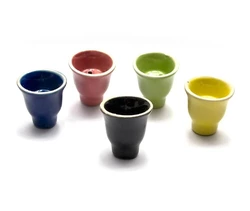 Чашка для кальяну керамічна (d-3,6, h-3,6 см)