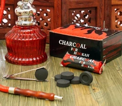 Вугілля для кальяну Charcoal for hookah 10 таблеток