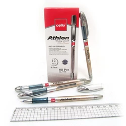 Ручка масляна "CL" "Athlon" 0,7 мм, синя, без/етик.