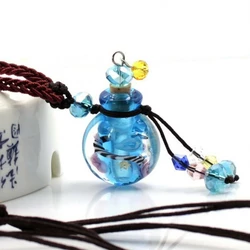 Пляшечка для парфумів "Блакитна квіткова куля"