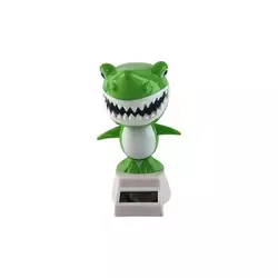 Іграшка на сонячній батареї "Весела Акула" зелена (Flip Flap) (10,5х6х6 см)