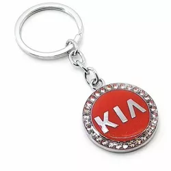 Автомобільний Брелок (U)"Kia" червоний