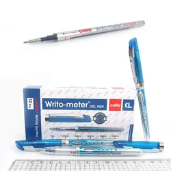 Ручка гелева CL "Writo-meter" 0,5 мм, синя, без/етика.