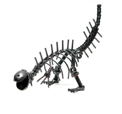 Техно-арт "Динозавр" метал (26х16х8 см)(AD033)