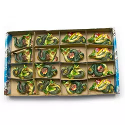 Змія магніт на холодильник (5х4 см) (16 шт/уп)