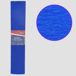 Креп-папір 55%, темно-синій 50*200см, 20г/м2