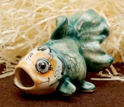 Фігурка керамічна Риба Вуалехвіст (колір)