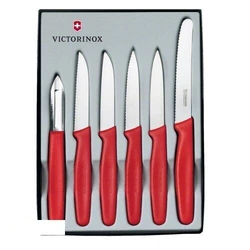 Кухонний набір Victorinox Paring Set 6 штук (5 ножів + овощечистка) 5.1111.6