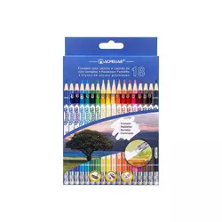Набір кольорових стираних олівців "Acmeliae" кругл.,18 шт., 1 шт./етик.