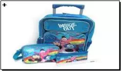 Набір: валіза-Рюкзак дитячий на 2 колесах 44*30*14см+сумка+пенал "IO "L