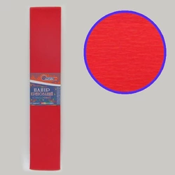 Креп-папір 110%, темно-червоний 50*200см, засн.20г/м2, заг. 42г/м2