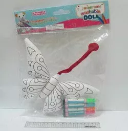 Гра-творчість Розфарбуй іграшку "Метелик" +стираються маркери