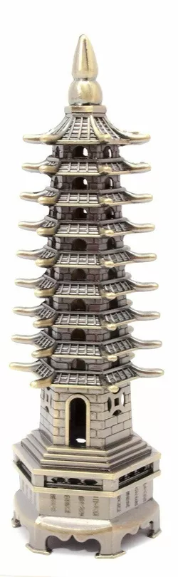 Пагода метал (18х5х5,5 см)