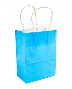 Пакет пакувальний паперовий Блакитний