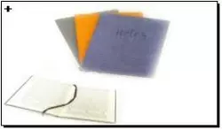 Щоденник недатированый клітина А5 м'який "Notes" жовтий.папір, mix3