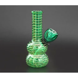 Бонг скляний PGWP-103 Зелений 6*4,5*11,5см.