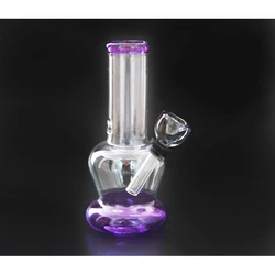 Бонг скляний PGWP-485 Фіолетовий 5,5*6,5*13,5см.