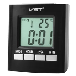 Годинники електронні говорять VST-7027С, температура, 2*AA
