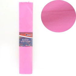 Креп-папір 110%, світло-рожевий 50*200см, засн.20г/м2, заг. 42г/м2