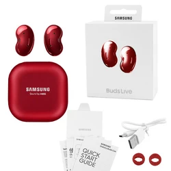 Бездротові навушники Samsung Galaxy Buds Live з кейсом, red
