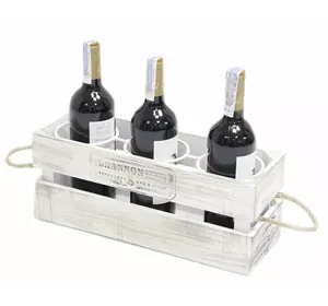 Підставка для вина на 3 пляшки "Ящик"