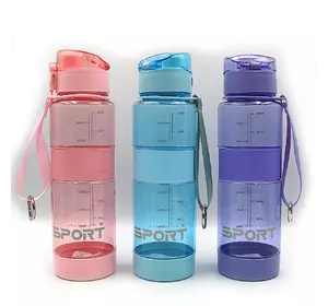 Пляшка/води "Sport" 600 мл петля, 1 шт./етик