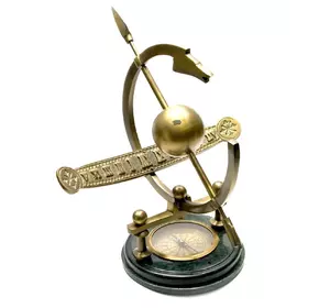 Сонячний годинник з компасом (34х36х35 см)(ARMILLIARY SUNDIAL/COMPASS)