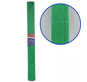 Креп-папір 150%, зелений 50*200см, 1pc/OPP, засн.95г/м2, заг. 238г/м2