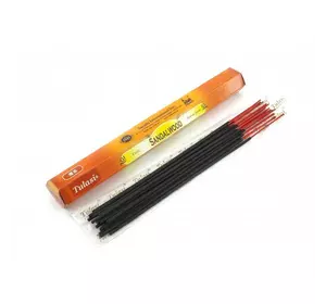 Sandalwood Exotic Incense Sticks (Сандал) (Tulasi) (6/уп) шестигранник