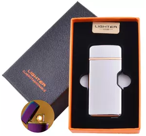 USB запальничка в подарунковій коробці LIGHTER №HL-114 White
