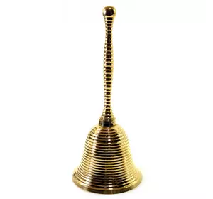 Дзвіночок з ручкою бронзовий (17х7,5х7,5 см)