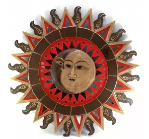 Дзеркало мозаїчне "Сонце і Місяць" (d-60 см)