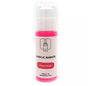 Акриловий маркер ArtRangers, 60мл, флюорисцентний рожевий Fluoro Pink