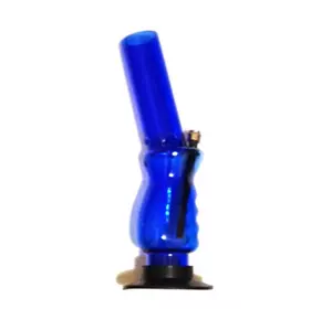 Бонг акрил 30 см синій