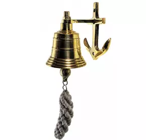 Дзвін ринда з якорем бронза (d-5 h-11 см) (2 ") (150 м)