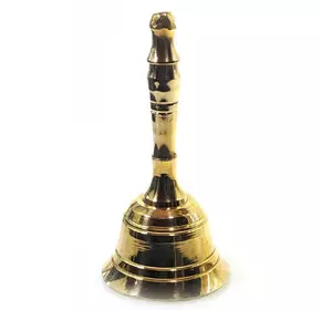 Дзвіночок з ручкою бронза (d-5,5, h-11 см)