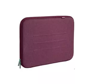 Сумка полужесткая для ноутбука "Igloo II burgundy" ТМ "MILAN" 34,5 * 25см (внутр.) 14дюймов