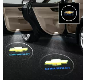 Лазерна дверна підсвітка/проєкція у двері автомобіля Chevrolet