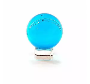 Кришталева куля на підставці блакитний (5 см)