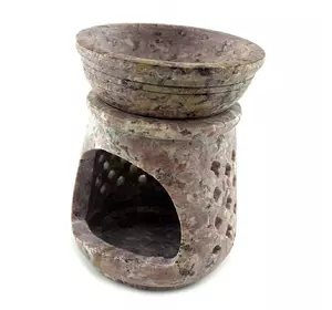 Аромалампа з мильного каменю (9х6,5х6,5 см)