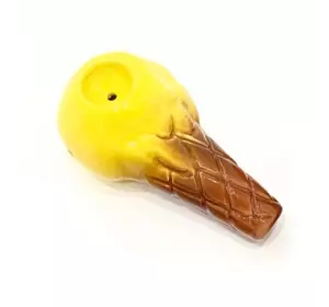 Трубка кераміка "Ice Cream" жовта