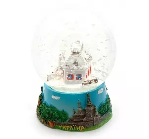 Куля зі снігом "Україна" (11х7х7см)