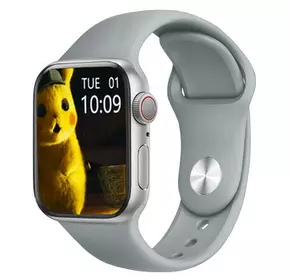 Smart Watch NB-PLUS, бездротова зарядка, silver, Сріблястий