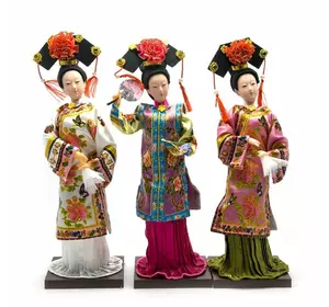 Лялька Китаянка фарфор (9")(25х8х8 см)